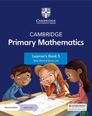 Cambridge Primary Mathematics Learner's Book 5 with Digital Access 1 Year Cambridge Primary Maths - Mary Wood [KSIĄŻKA]