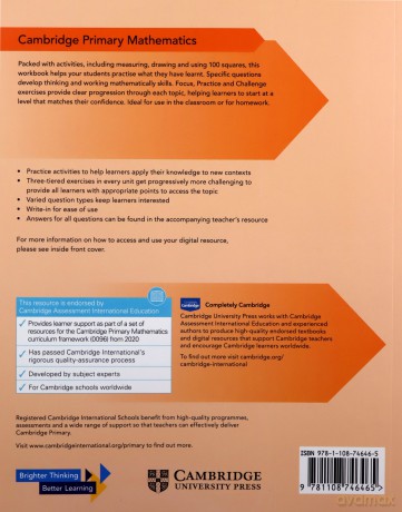 Cambridge Primary Mathematics Workbook 2 with Digital Access 1 Year Cambridge Primary Maths - Janet Rees [KSIĄŻKA]