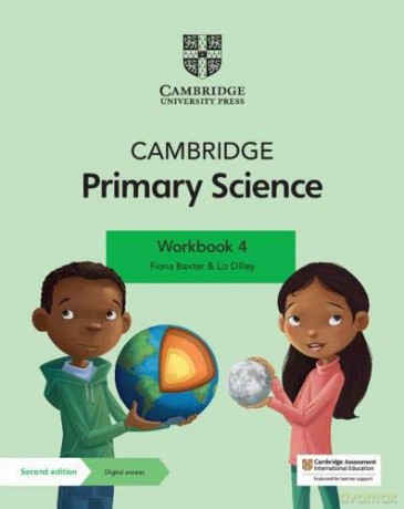 Cambridge Primary Science Workbook 4 with Digital Access 1 Year - Fiona Baxter [KSIĄŻKA]