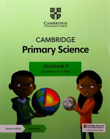 Cambridge Primary Science Workbook 4 with Digital Access 1 Year - Fiona Baxter [KSIĄŻKA]