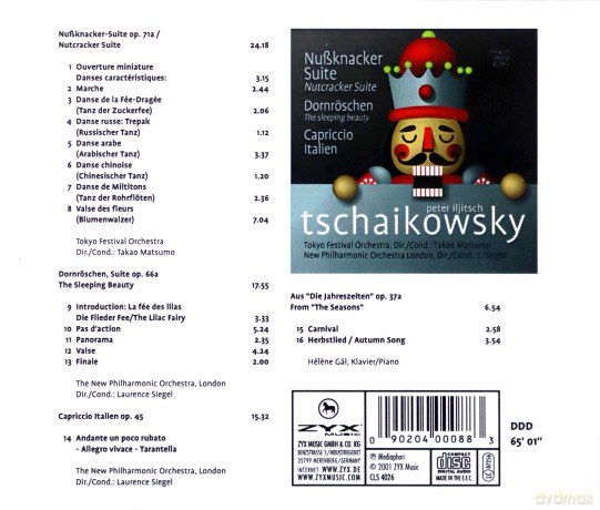 Nussknacker-Suite/Dornroeschen [CD]