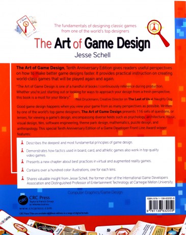 The Art Of Game Design: A Book Of Lenses, Third Edition - Jesse Schell [KSIĄŻKA]