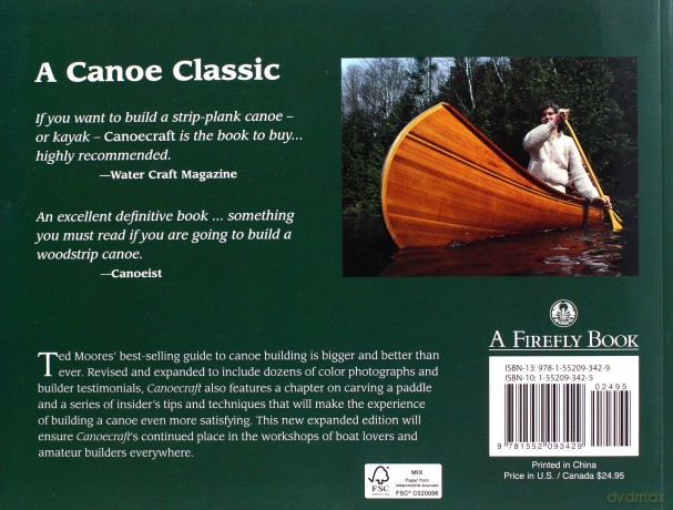 Canoecraft: An Illustrated Guide to Fine Woodstrip Construction - Ted Moores [KSIĄŻKA]
