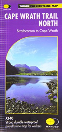 Cape Wrath Trail North XT40: Route Map - Harvey Map Services Ltd [KSIĄŻKA]