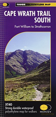 Cape Wrath Trail South XT40: Route Map - Harvey Map Services Ltd [KSIĄŻKA]
