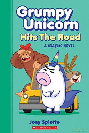 Grumpy Unicorn Hits The Road (Grumpy Unicorn Graphic Novel) - Joey Spiotto [KSIĄŻKA]