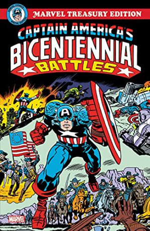 Captain America's Bicentennial Battles: All-New Marvel Treasury Edition - Jack Kirby [KSIĄŻKA]