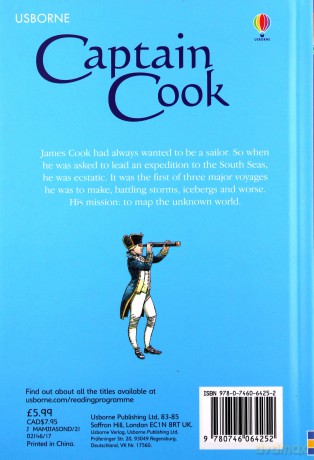 Captain Cook Famous Lives Young Reading Series 3, 45 - Rebecca Levene [KSIĄŻKA]
