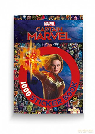 Captain Marvel - 1000 Sticker Book: Guide du lagon [KSIĄŻKA]