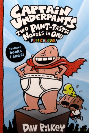 Captain Underpants 1: Captain Underpants: Two Pant-tastic Novels in One Full Colour! - Dav Pilkey [KSIĄŻKA]