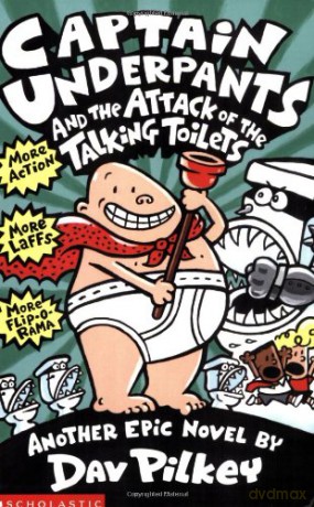 Captain Underpants and the Attack of the Talking Toilets - Dav Pilkey [KSIĄŻKA]