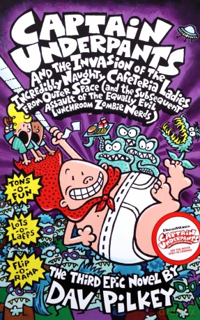 Captain Underpants and the Invasion of the Incredibly Naughty Cafeteria Ladies From Outer Space - Dav Pilkey [KSIĄŻKA]