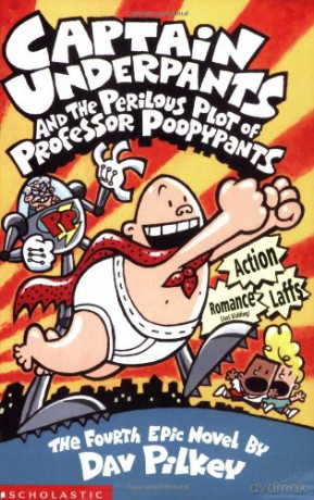Captain Underpants and the Perilous Plot of Professor Poopypants - Dav Pilkey [KSIĄŻKA]