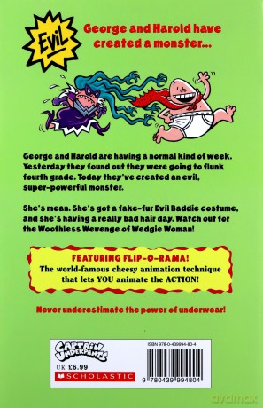 Captain Underpants and the Wrath of the Wicked Wedgie Woman - Dav Pilkey [KSIĄŻKA]