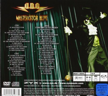 Mastercutor - Alive [DVD]+[CD]