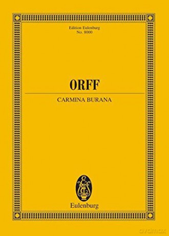 Carmina Burana. Study Score [KSIĄŻKA]