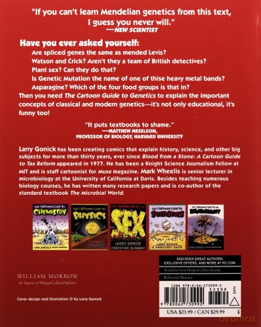 Cartoon Guide to Genetics Cartoon Guide Series - Larry Gonick [KOMIKS]