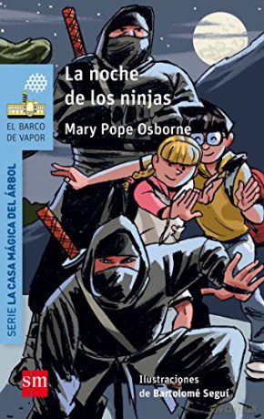 Casa magica del arbol 5/La noche de los guerreros Ninja - Mary Pope Osborne [KSIĄŻKA]