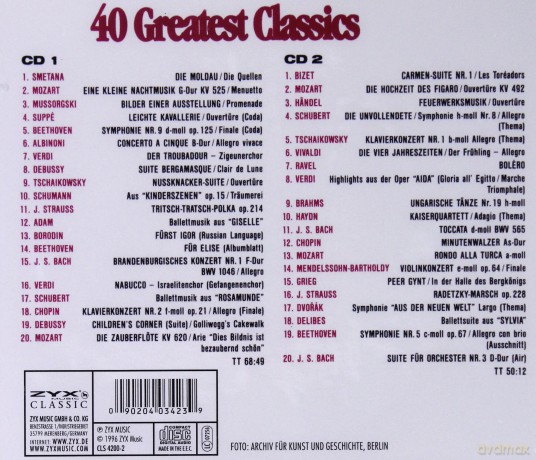 40 Greatest Classics [2CD]