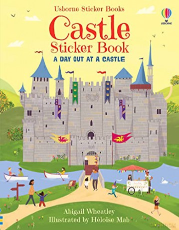 Castle Sticker Book Sticker Books - Abigail Wheatley [KSIĄŻKA]
