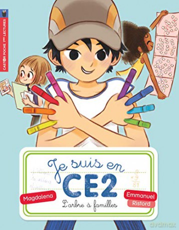 Castor Poche Premieres lectures: Je suis en CE2/L'arbre a familles - Magdalena [KSIĄŻKA]