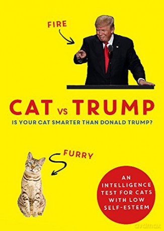 Cat vs Trump: An intelligence test for cats with low self-esteem - Headline [KSIĄŻKA]
