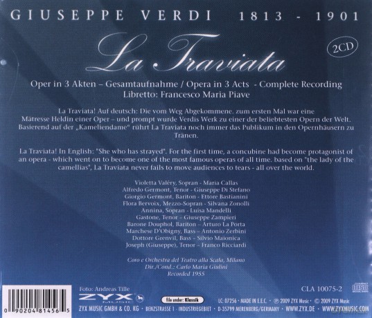 La Traviata [2CD]