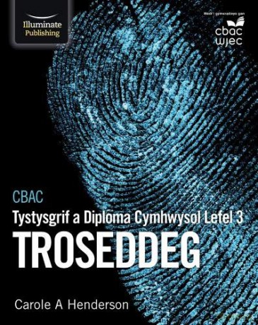 CBAC Tystysgrif a Diploma Cymhwysol Lefel 3 Troseddeg - Carole A. Henderson [KSIĄŻKA]