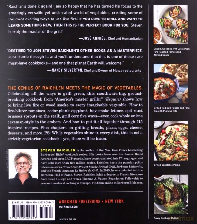 How To Grill Vegetables: The New Bible For Barbecuing Vegetables Over Live Fire (Steven Raichlen Barbecue Bible Cookbooks) - Steven [KSIĄŻKA]