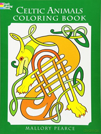 Celtic Animals Colouring Book Dover Coloring Books - Mallory Pearce [KSIĄŻKA]