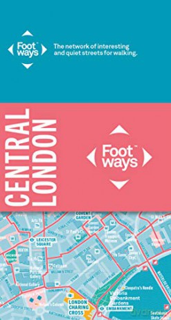 Central London Footways: The Network of Quiet and Interesting Streets for Walking - Urban Good [KSIĄŻKA]