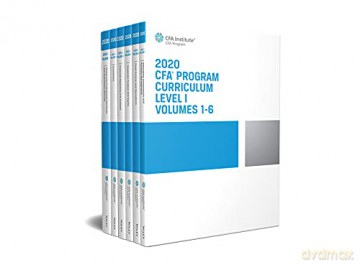 CFA Program Curriculum 2020 Level I Volumes 1-6 Box Set CFA Curriculum 2020 - CFA Institute [KSIĄŻKA]