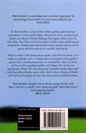 Golf Is Not A Game Of Perfect - Dr. Bob Rotella [KSIĄŻKA]