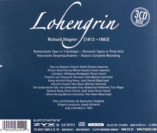 Lohengrin [3CD]