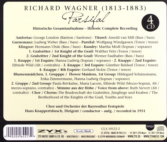 Parsifal [4CD]