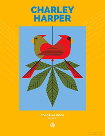 Charley Harper Volume I Colouring Book: 1 - Charley Harper [KSIĄŻKA]