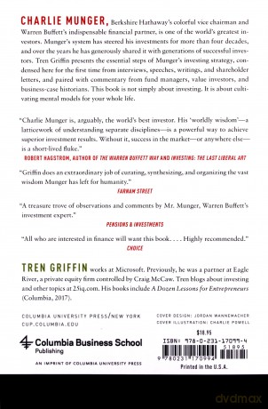 Charlie Munger: The Complete Investor Columbia Business School Publishing - Tren Griffin [KSIĄŻKA]