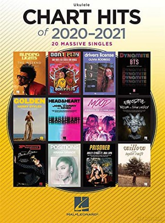 Chart Hits of 2020 - 2021: Ukulele [KSIĄŻKA]