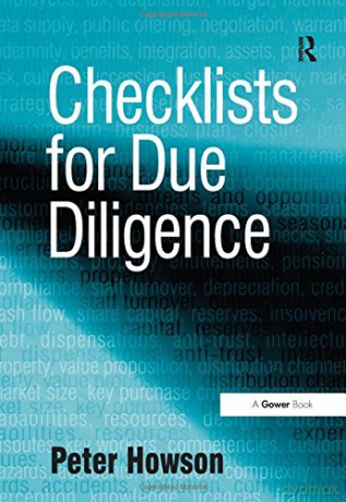 Checklists for Due Diligence - Peter Howson [KSIĄŻKA]