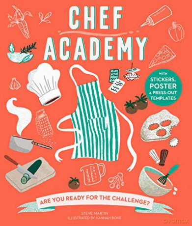 Chef Academy: Are you ready for the challenge: 1 - Steve Martin [KSIĄŻKA]