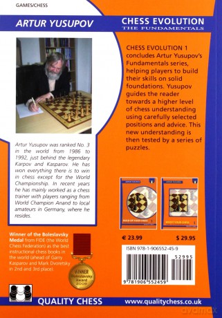 CHESS EVOLUTION 1: The Fundamentals Yusupov's Chess School [KSIĄŻKA]