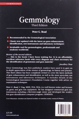 Gemmology: 3Rd Edition - Peter G. Read [KSIĄŻKA]
