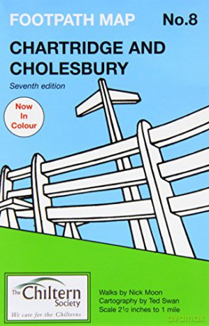 Chiltern Society Footpath Map No. 8 - Chartridge and Cholesbury Chiltern Society Footpath Maps S. - Nick Moon [KSIĄŻKA]