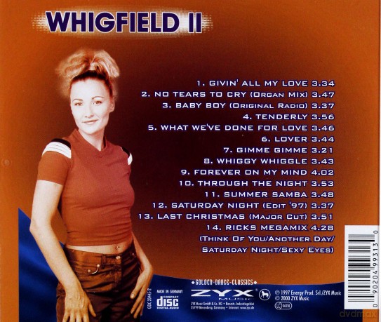 Whigfield II [CD]