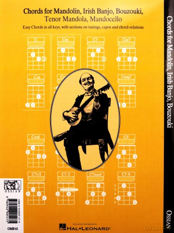 Chords For Mandolin, Irish Banjo, Bouzouki, Tenor Mandola, Mandocello - john-loesberg [KSIĄŻKA]