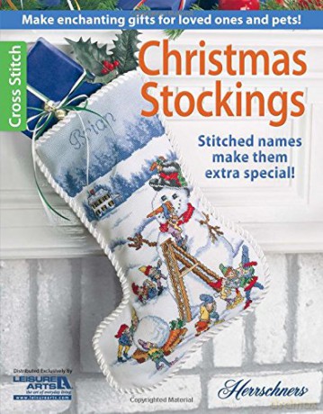 Christmas Stockings: Make Enchanting Gifts for Loved Ones and Pets! - Herrschners [KSIĄŻKA]