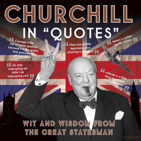 Churchill in Quotes: Wit and Wisdom from the Great Statesman - Ammonite Press [KSIĄŻKA]