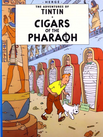 Cigars of the Pharaoh The Adventures of Tintin - Hergé [KSIĄŻKA]