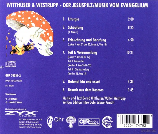 Der Jesuspilz/Musik vom Evange [CD]