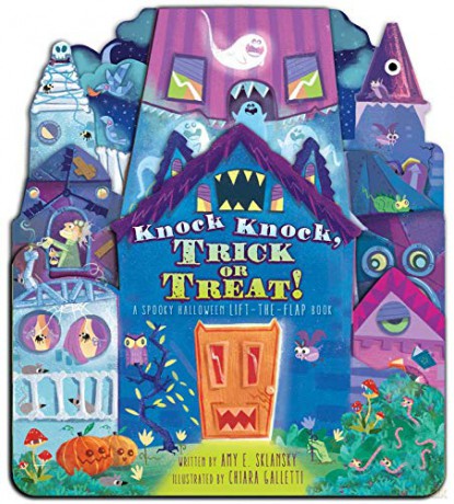 Knock Knock, Trick Or Treat!: A Spooky Halloween Lift-The-Flap Book - Amy E Sklansky [KSIĄŻKA]